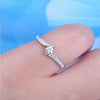 Women's Classic Copper Zircon Geometric Wedding Ring Bracelet