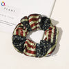 Women's Cloth And Pu Handmade Zipper Large Intestine Hair Ring Hair Accessories
