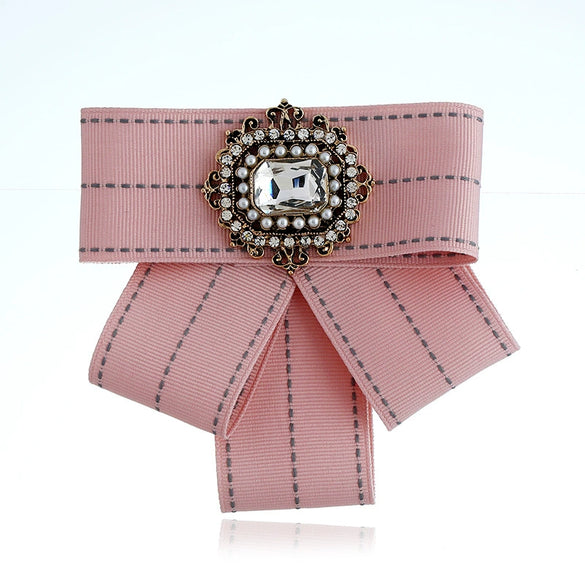 Women's Cloth Bow Tie Brooch Clothing Accessories