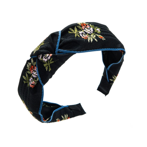 Women's Cloth Cross Handmade Embroidery Headband Hair Accessories