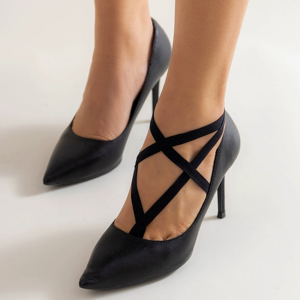 Women's Cloth Elastic Anklets With Geometric Design