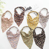 Women's Cloth Elastic Hair Band And Wrap Scarf With Geometric Pattern