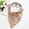 Women's Cloth Elastic Hair Band And Wrap Scarf With Geometric Pattern