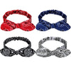 Women's Cloth Geometric Deformed Rabbit Ear Headband Insect Retro Style