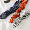 Women's Cloth Geometric Deformed Rabbit Ear Headband Insect Retro Style