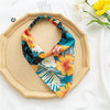 Women's Cloth Geometric Pastoral Style Triangle Square Scarf Headwear Triple Style