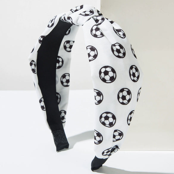 Women's Cloth Geometric Printing Headband Hair Accessories