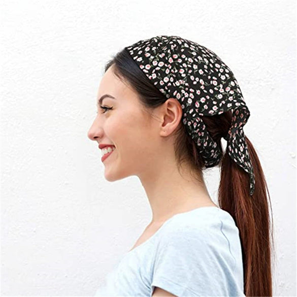 Women's Cloth Geometric Triangle Headband For Spring