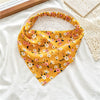 Women's Cloth Geometric Triangular Headband In Pastoral Style