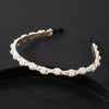 Women's Cloth Handmade Floral Plaid Hair Hoop Headband Hair Accessories