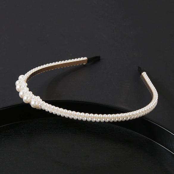 Women's Cloth Handmade Floral Plaid Hair Hoop Headband Hair Accessories