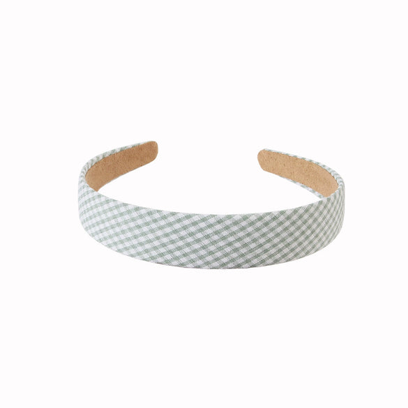 Women's Cloth Handmade Floral Plaid Hair Hoop Headband Hair Accessories