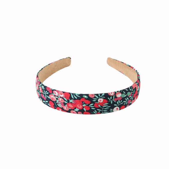 Women's Cloth Handmade Floral Plaid Hair Hoop Headband Hair Accessories
