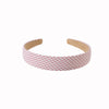 Women's Cloth Handmade Floral Plaid Hair Hoop Headband Hair Accessories