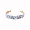 Women's Cloth Handmade Floral Plaid Hair Hoop Headband Hair Accessories