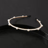 Women's Cloth Handmade Floral Plaid Hair Hoop Headband Hair Accessories