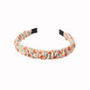 Women's Cloth Handmade Floral Plaid Hair Hoop Headband Hair Accessories