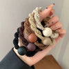 Women's Cloth Handmade High Elasticity Twist Braid Headband Hair Band Hair Accessories