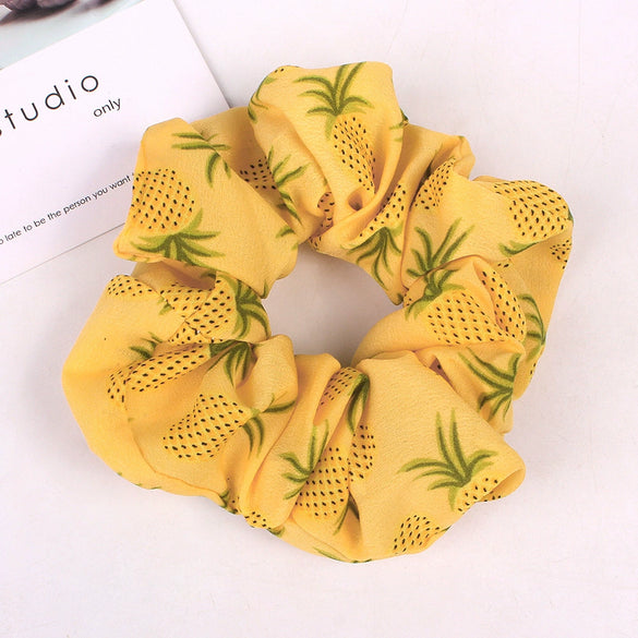 Women's Cloth Handmade Large Intestine Hair Ring