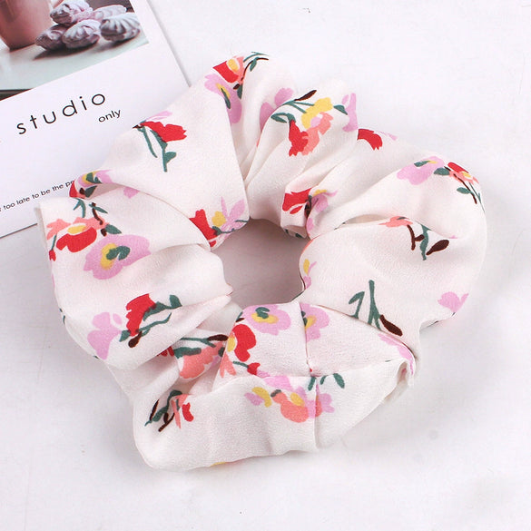 Women's Cloth Handmade Large Intestine Hair Ring