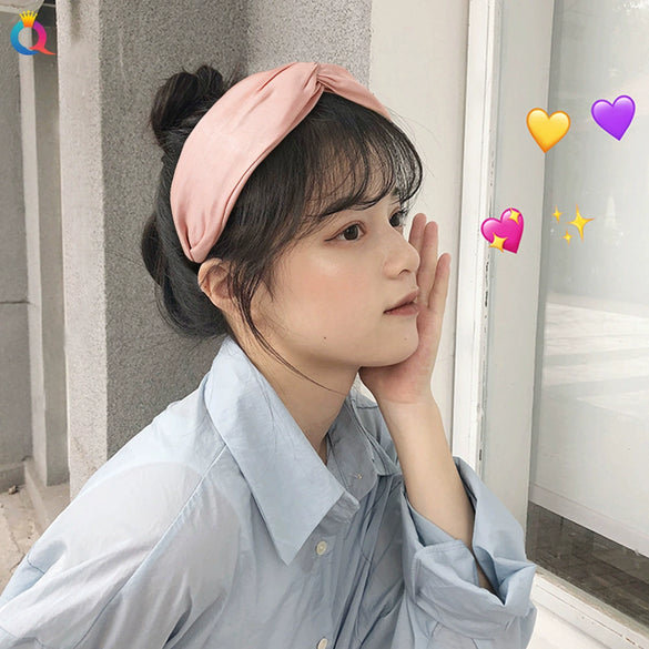 Women's Cloth Handmade Printed Widebrimmed Headband Hair Accessories