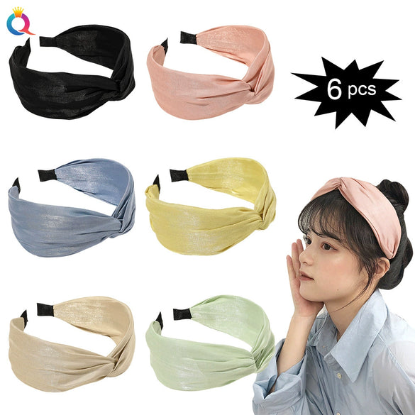 Women's Cloth Handmade Printed Widebrimmed Headband Hair Accessories