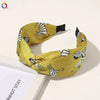 Women's Cloth Handmade Printed Widebrimmed Headband Hair Accessories