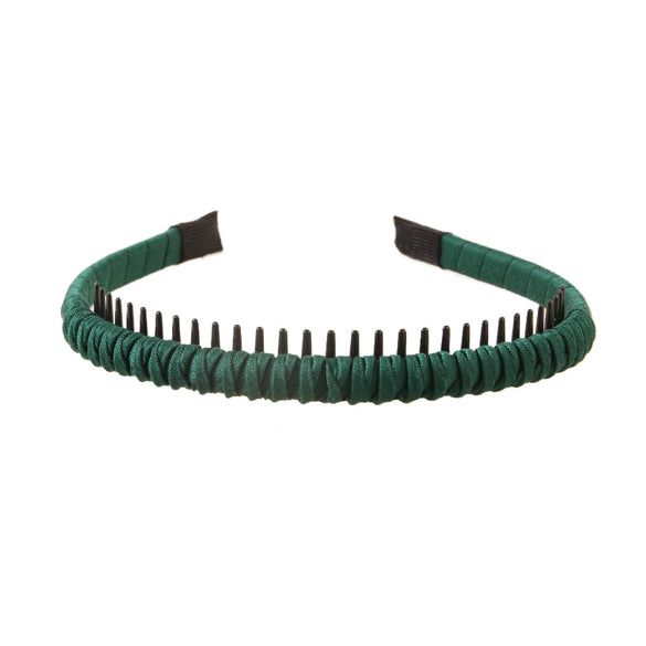 Women's Cloth Handmade Simple Nonslip Toothed Basic Bangs Broken Hair Band For Washing Face