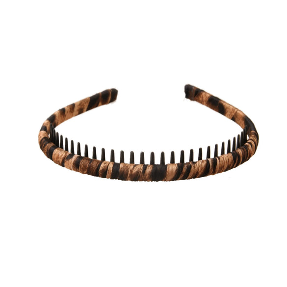 Women's Cloth Handmade Simple Nonslip Toothed Basic Bangs Broken Hair Band For Washing Face