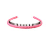 Women's Cloth Handmade Simple Nonslip Toothed Basic Bangs Broken Hair Band For Washing Face