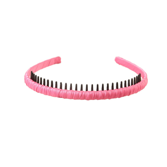 Women's Cloth Handmade Simple Nonslip Toothed Basic Bangs Broken Hair Band For Washing Face