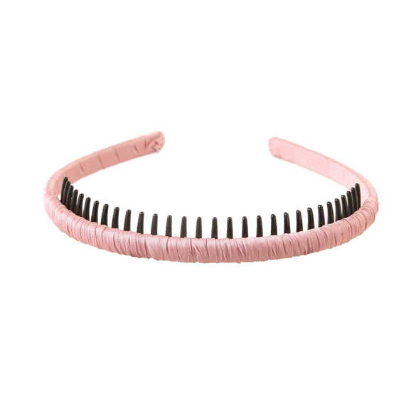 Women's Cloth Handmade Simple Nonslip Toothed Basic Bangs Broken Hair Band For Washing Face