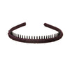 Women's Cloth Handmade Simple Nonslip Toothed Basic Bangs Broken Hair Band For Washing Face