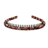Women's Cloth Handmade Simple Nonslip Toothed Basic Bangs Broken Hair Band For Washing Face