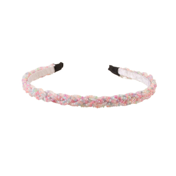 Women's Cloth Handmade Simple Nonslip Toothed Basic Bangs Broken Hair Band For Washing Face