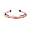 Women's Cloth Handmade Simple Nonslip Toothed Basic Bangs Broken Hair Band For Washing Face