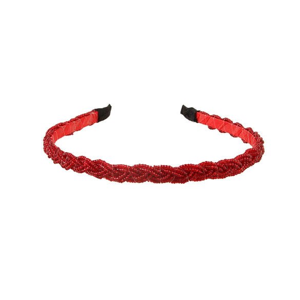 Women's Cloth Handmade Simple Nonslip Toothed Basic Bangs Broken Hair Band For Washing Face