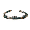 Women's Cloth Handmade Simple Nonslip Toothed Basic Bangs Broken Hair Band For Washing Face