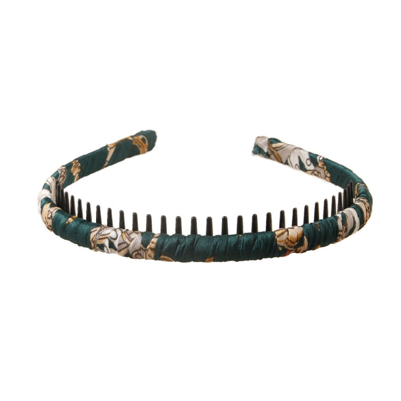 Women's Cloth Handmade Simple Nonslip Toothed Basic Bangs Broken Hair Band For Washing Face