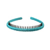Women's Cloth Handmade Simple Nonslip Toothed Basic Bangs Broken Hair Band For Washing Face