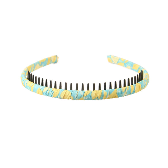Women's Cloth Handmade Simple Nonslip Toothed Basic Bangs Broken Hair Band For Washing Face