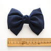 Women's Cloth Minimalist Pure Handmade Knotted Bow Spring Clip Hairpin Headwear Accessories