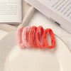 Women's Cloth Rubber Band Hair Tie High Elastic Handmade Geometric Style
