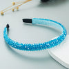 Women's Cloth Woven Crystal Hair Hoop