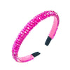 Women's Cloth Woven Crystal Hair Hoop