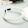 Women's Cloth Woven Crystal Hair Hoop