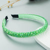 Women's Cloth Woven Crystal Hair Hoop
