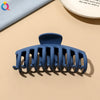 Women's Coffee Brown Frosted Shark Hair Clip Handmade Fashion Hair Accessory In Ps Abs And Pc