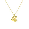 Women's Constellation Fashion Pendant Necklace Copper Brass Electroplating Clip Bead Chain