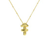 Women's Constellation Fashion Pendant Necklace Copper Brass Electroplating Clip Bead Chain